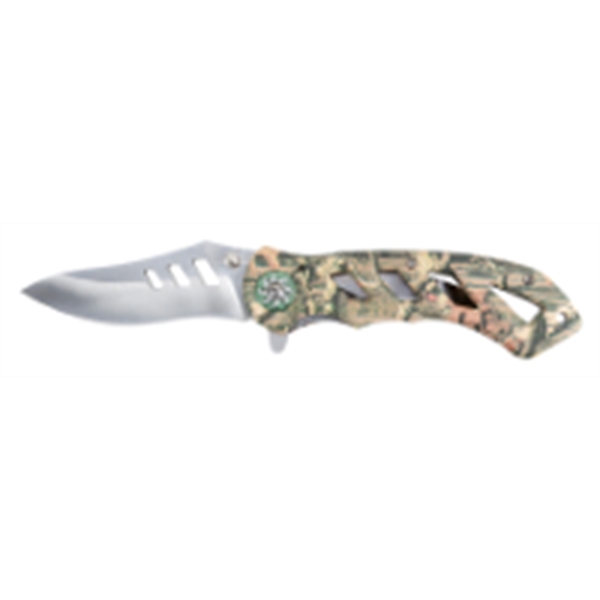 Performance Tool Northwest Trail Mabira Camo Pocket Knife W9368